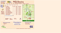 Desktop Screenshot of msuhousing.com
